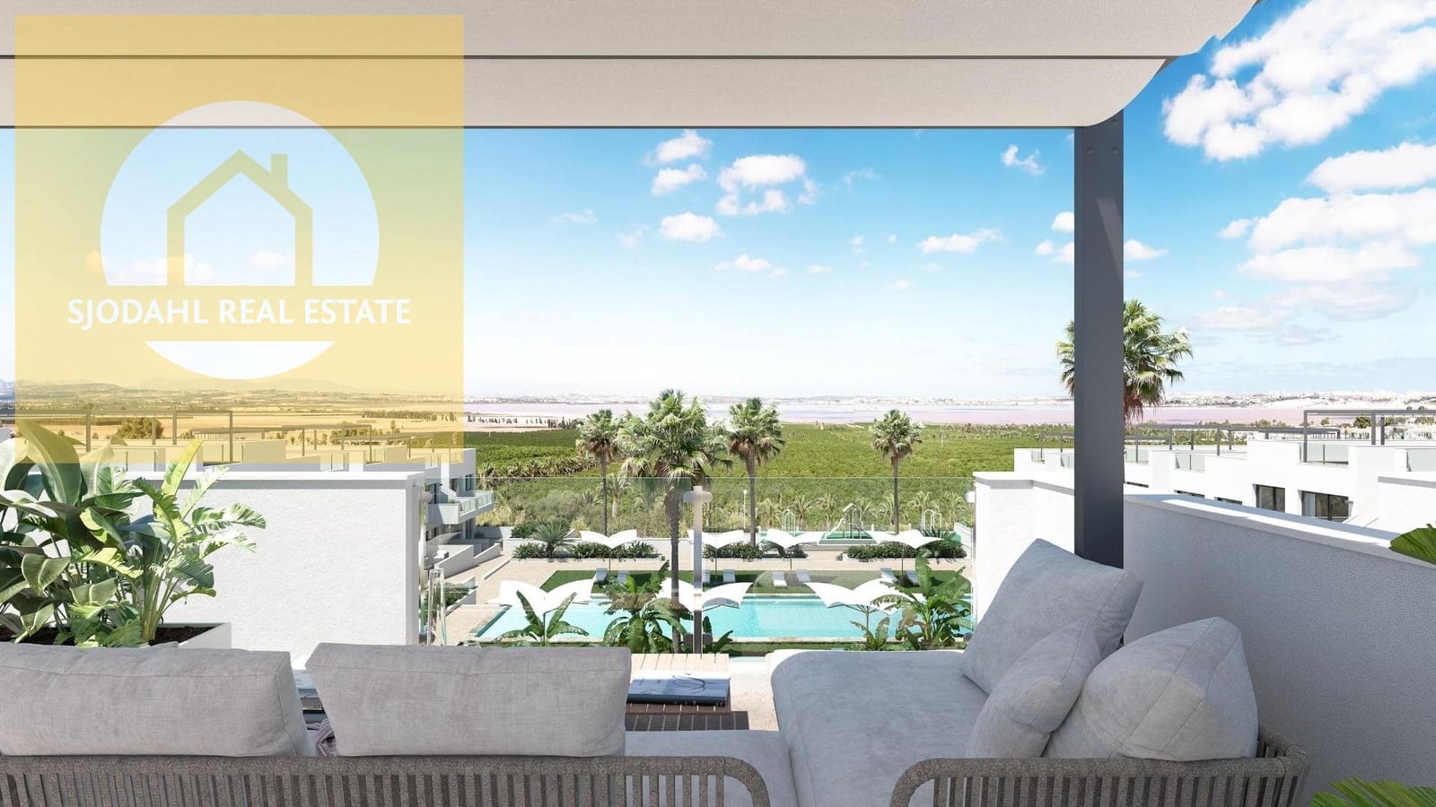 2 sovrum Bungalow till salu i Torrevieja med pool garage - 289 900 € (Ref: 9646065)