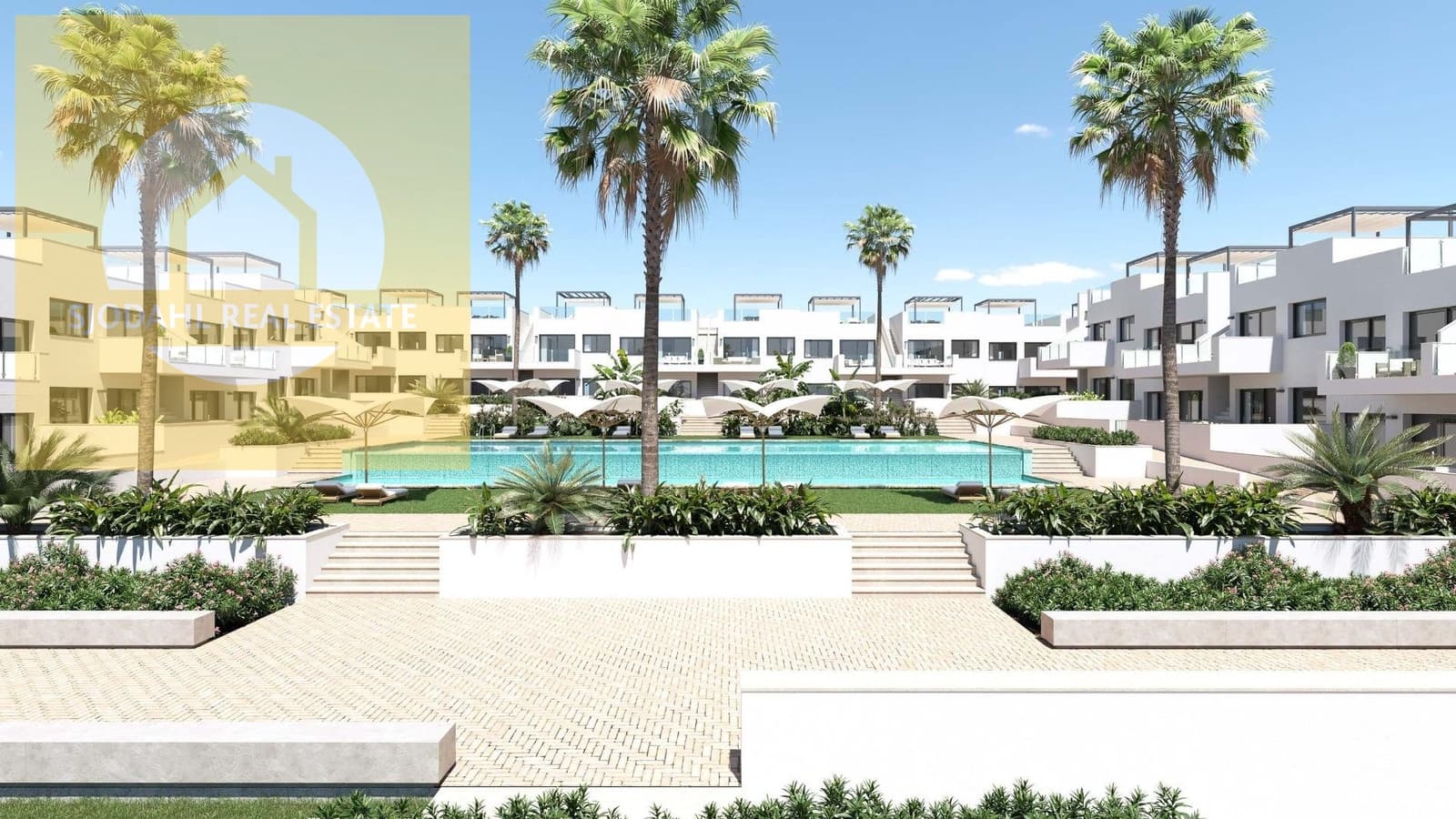 2 sovrum Bungalow till salu i Torrevieja med pool garage - 289 900 € (Ref: 9646065)