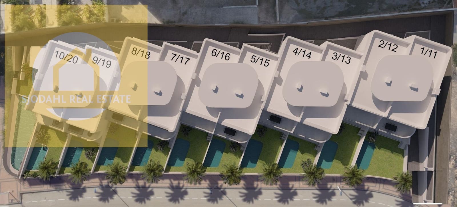 2 makuuhuone Bungalow myytävänä paikassa Torrevieja mukana uima-altaan 
autotalli - 620 000 € (Ref: 9656368)