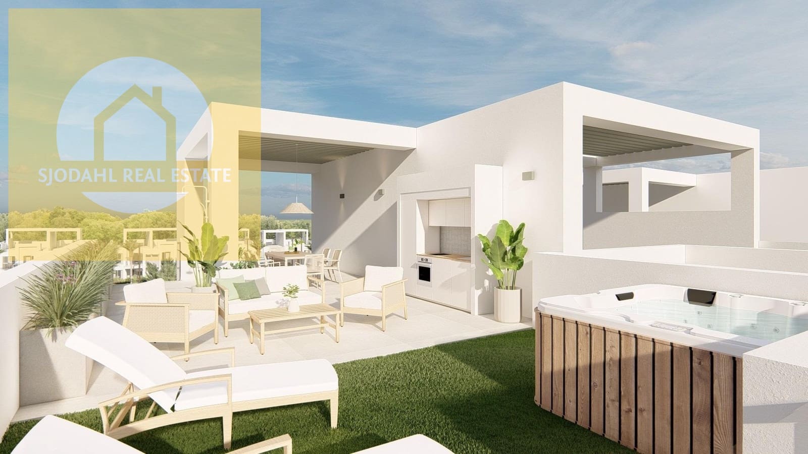 2 sovrum Lägenhet till salu i Los Alcazares med pool - 299 000 € (Ref: 9669211)