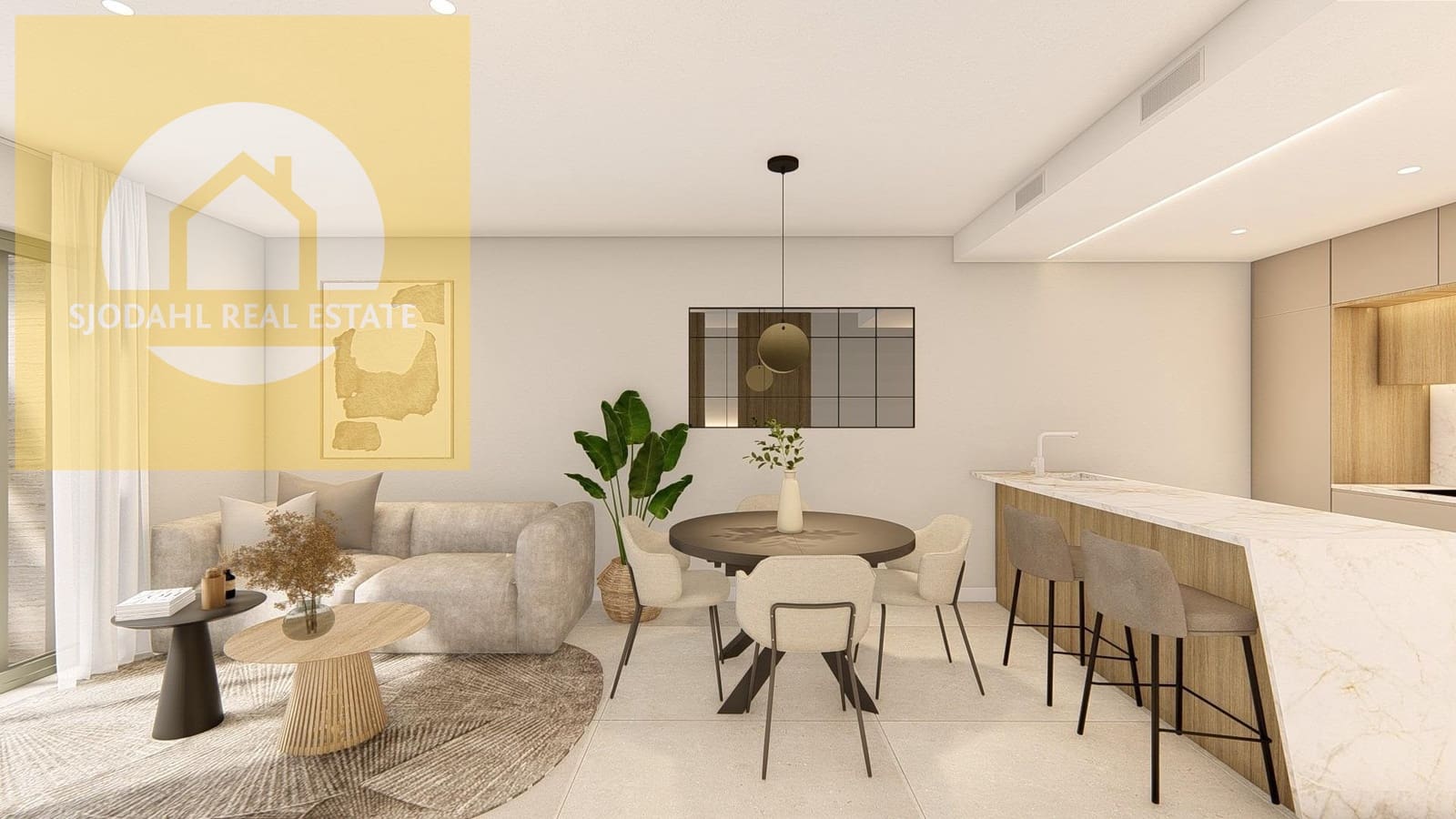 2 sovrum Lägenhet till salu i Los Alcazares med pool - 299 000 € (Ref: 9669211)