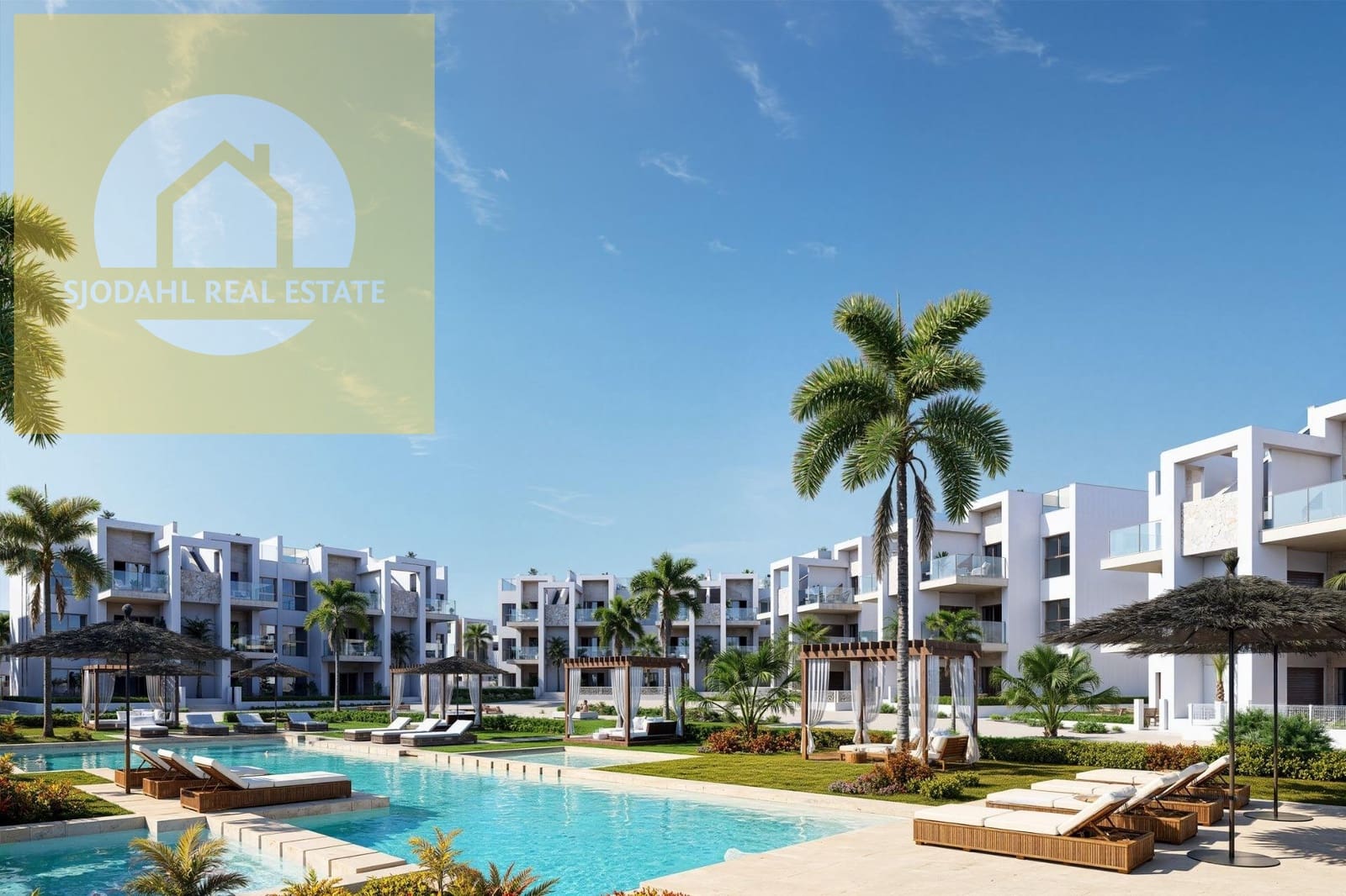 2 sovrum Lägenhet till salu i Los Alcazares med pool - 299 000 € (Ref: 9669211)