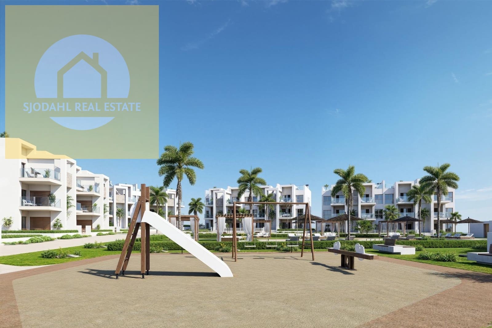 2 sovrum Lägenhet till salu i Los Alcazares med pool - 299 000 € (Ref: 9669211)