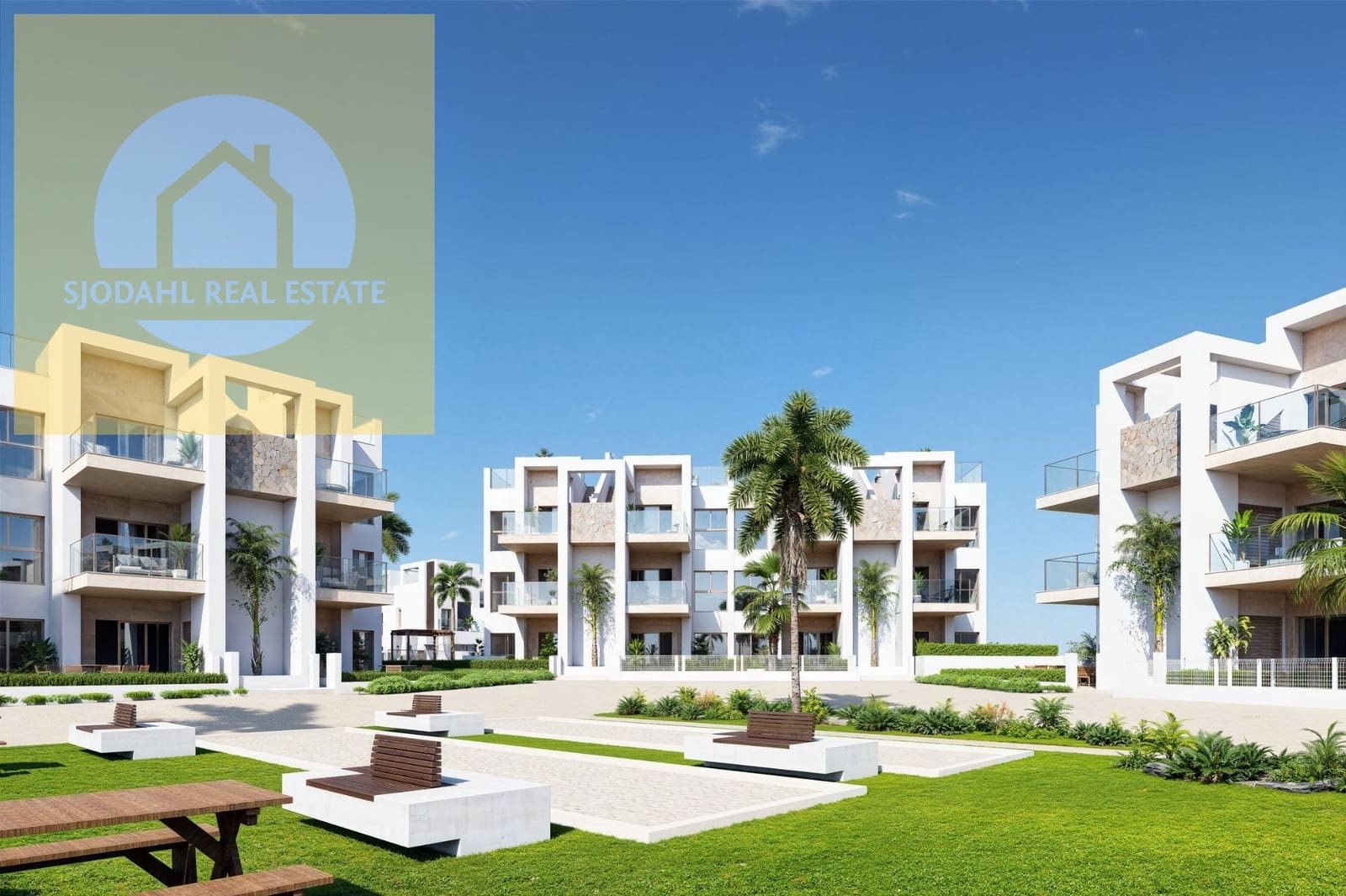 2 sovrum Lägenhet till salu i Los Alcazares med pool - 299 000 € (Ref: 9669211)