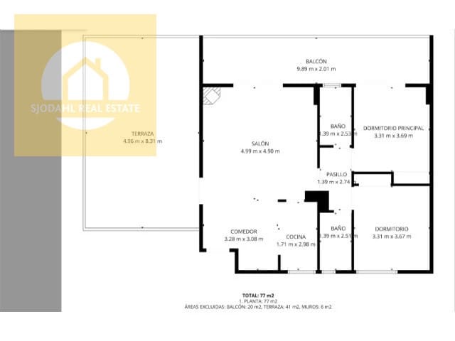 2 soveværelse Penthouse til salg i Punta Prima med swimmingpool garage - € 247.000 (Ref: 9674777)