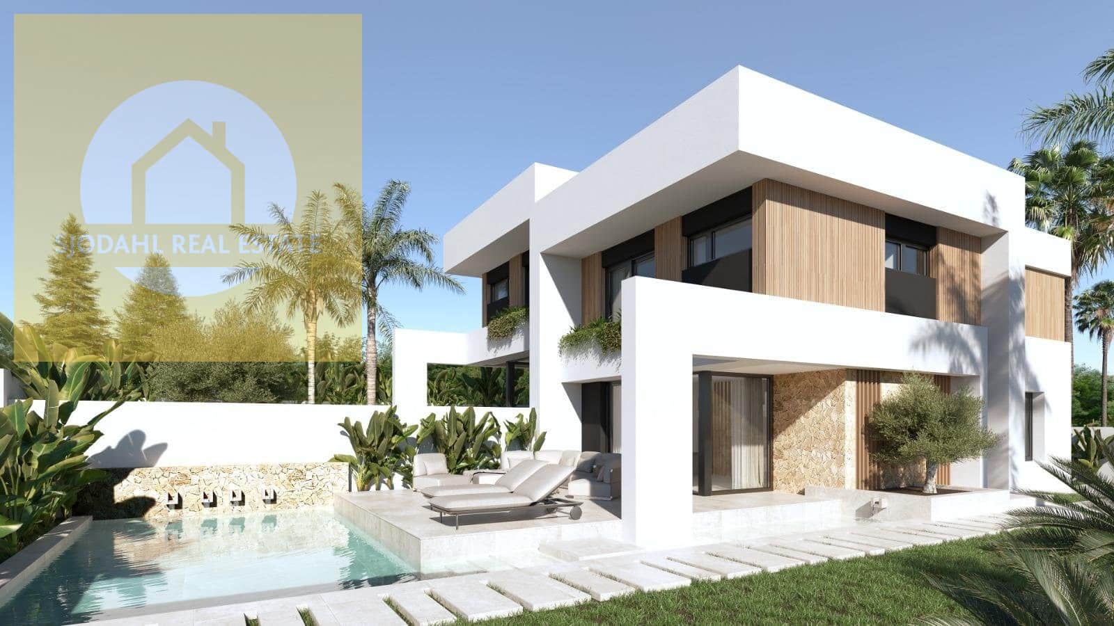 3 sypialnia Willa na sprzedaż w Orihuela Costa z basenem garażem - 559 000 € (Ref: 9753636)