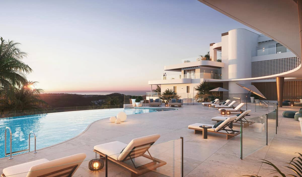 1 sypialnia Apartament na sprzedaż w Mijas z basenem - 400 000 € (Ref: 9180137)