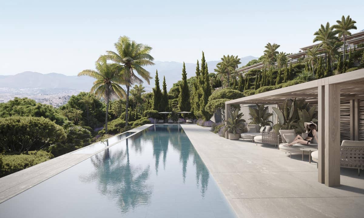 2 sypialnia Apartament na sprzedaż w Mijas z basenem - 648 000 € (Ref: 9497012)