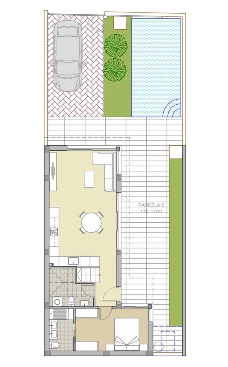 3 soverom Villa til salgs i Los Montesinos med svømmebasseng - € 340 900 (Ref: 8139154)