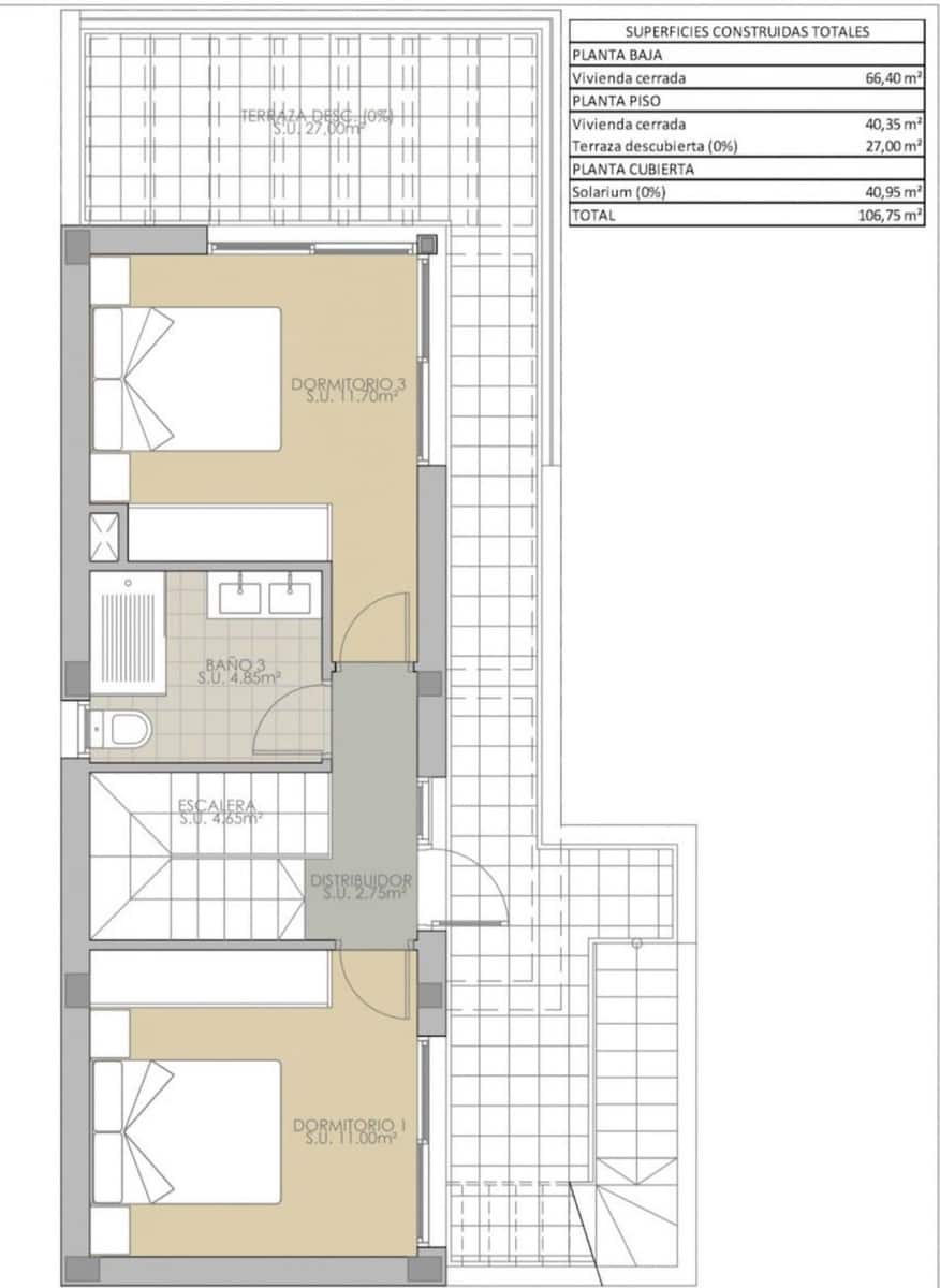 3 soverom Villa til salgs i Los Montesinos med svømmebasseng - € 340 900 (Ref: 8139154)