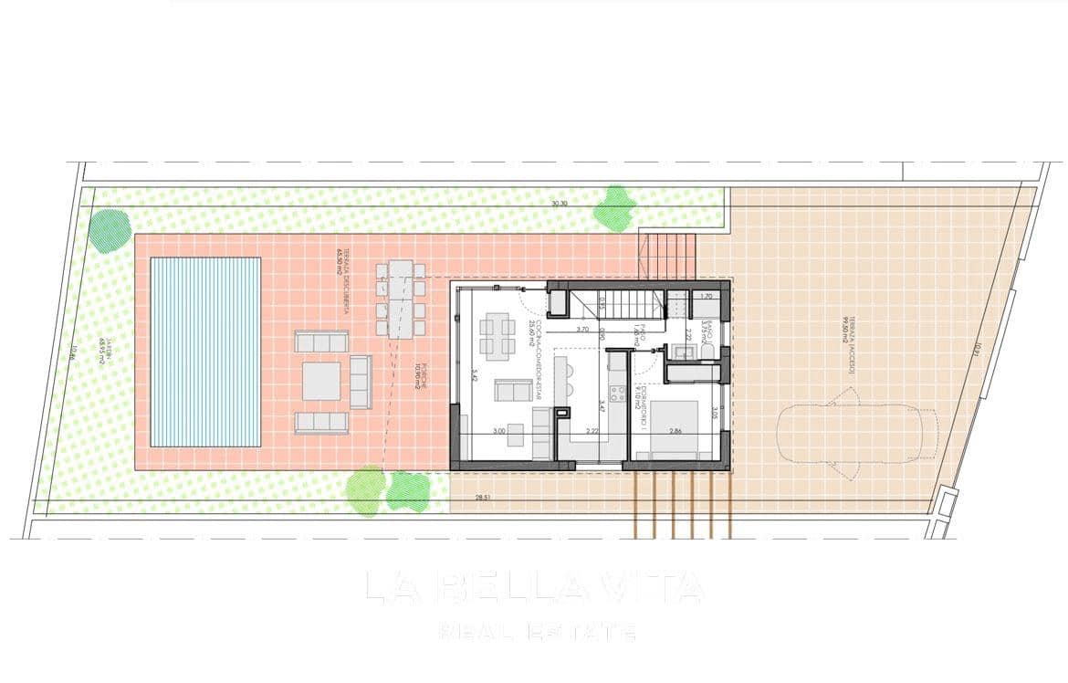 3 soveværelse Villa til salg i Pilar de la Horadada med swimmingpool - € 519.900 (Ref: 8440699)