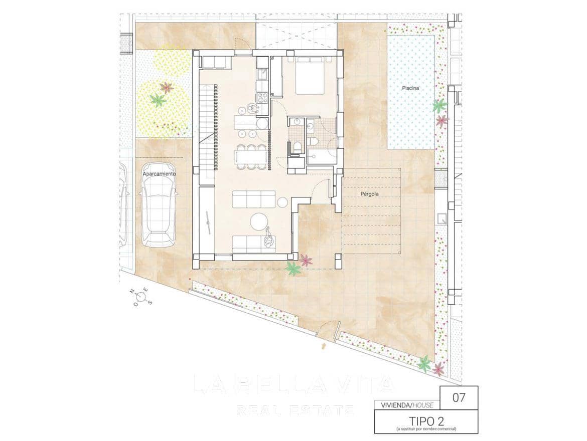 3 camera da letto Villa in vendita in La Canalosa con piscina - 352.500 € (Rif: 8450074)