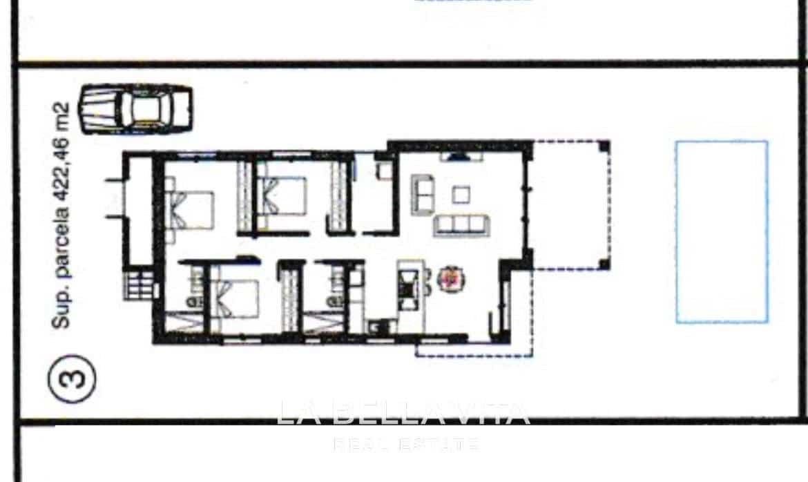 3 soverom Villa til salgs i Benijofar med svømmebasseng - € 478 730 (Ref: 8605437)