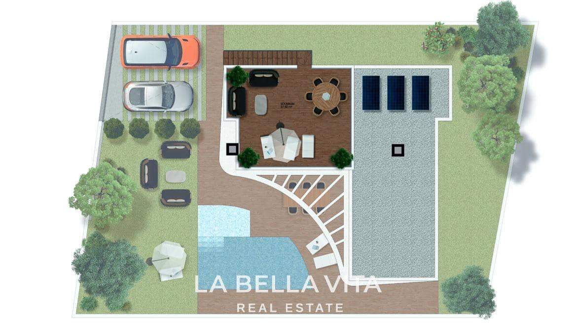 3 soveværelse Villa til salg i Los Montesinos med swimmingpool - € 549.000 (Ref: 8666229)