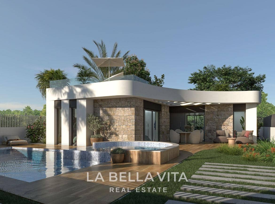 Chalet de 3 habitaciones en Los Montesinos en venta con piscina - 499.000 € (Ref: 8666229)