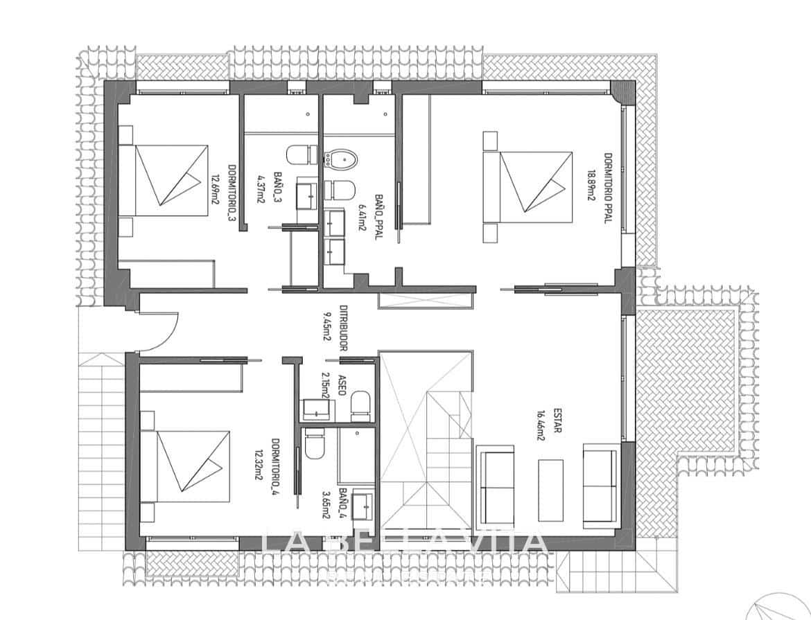 4 soveværelse Villa til salg i La Mata med swimmingpool - € 990.000 (Ref: 8714646)
