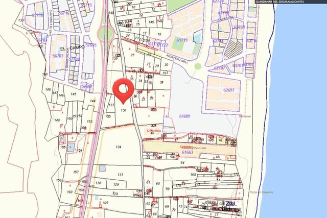 Byggegrund til salg i El Moncayo - El Pòrtic, Guardamar del Segura - € 750.000 (Ref: 8714651)