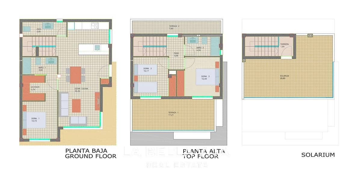 3 soveværelse Villa til salg i Pilar de la Horadada med swimmingpool garage - € 725.000 (Ref: 8916573)