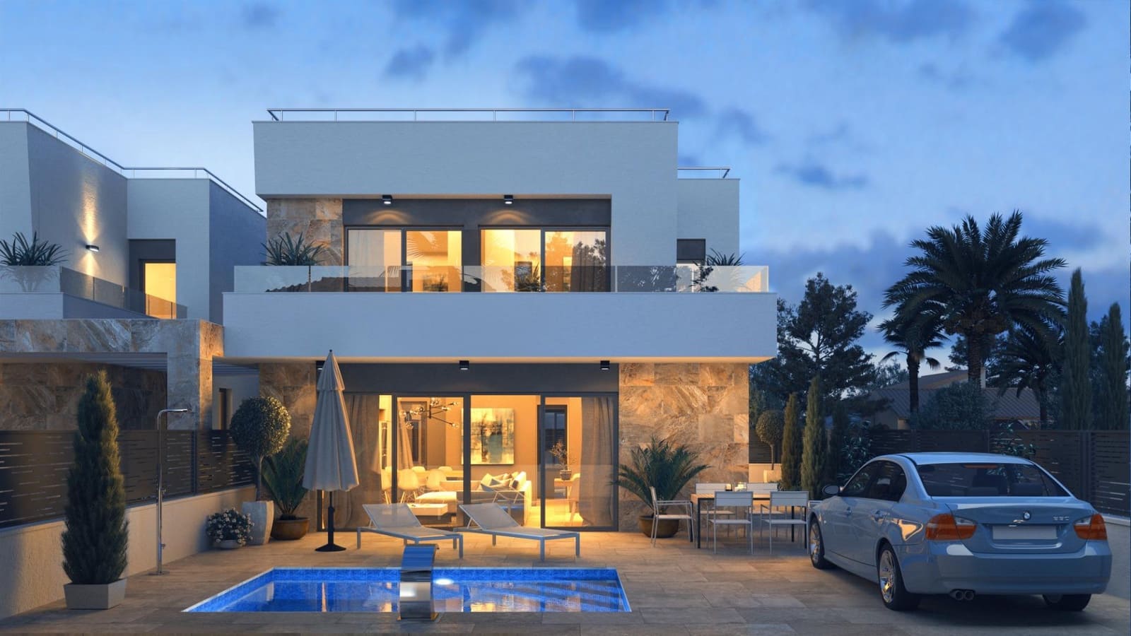 3 soveværelse Villa til salg i Orihuela Costa med swimmingpool - € 450.000 (Ref: 9065380)