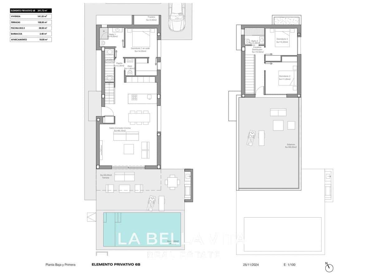 3 sypialnia Willa na sprzedaż w Los Montesinos z basenem - 509 000 € (Ref: 9075263)