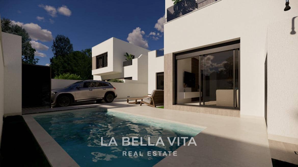 3 soverom Villa til salgs i San Fulgencio med svømmebasseng - € 345 000 (Ref: 9089962)