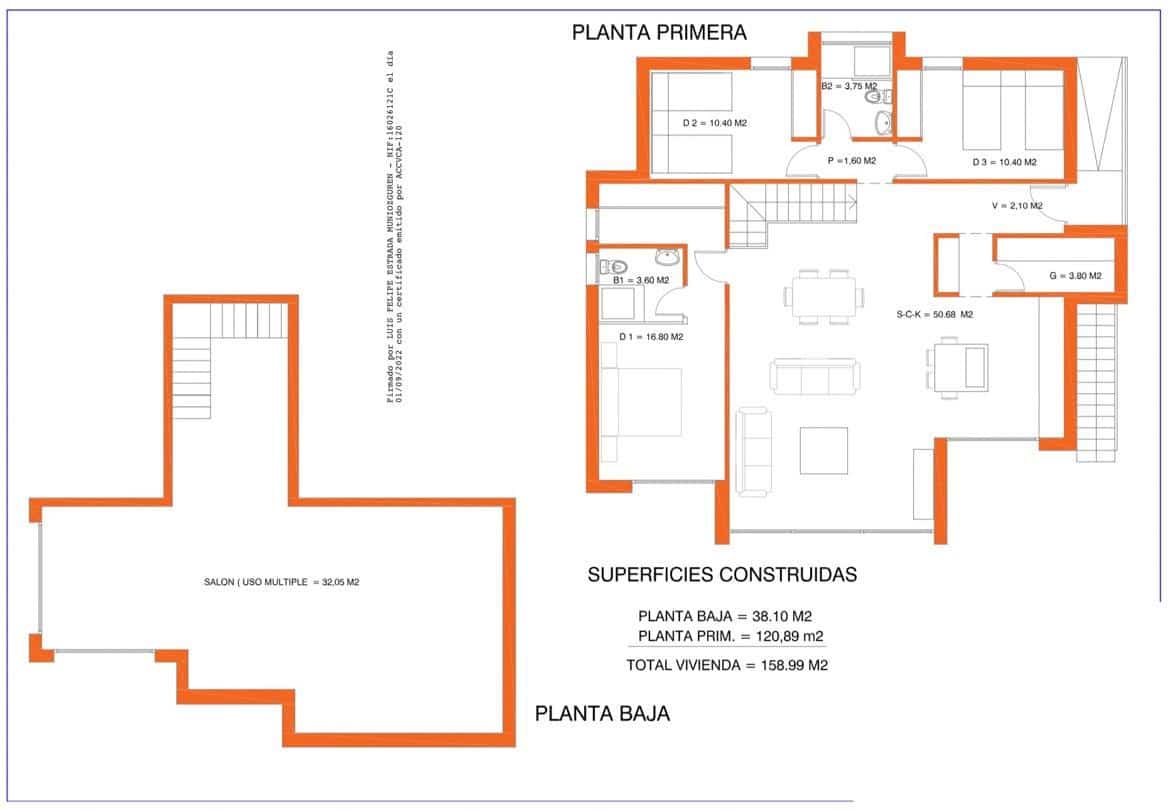 3 quarto Moradia para venda em Los Altos com piscina garagem - 650 000 € (Ref: 9335205)