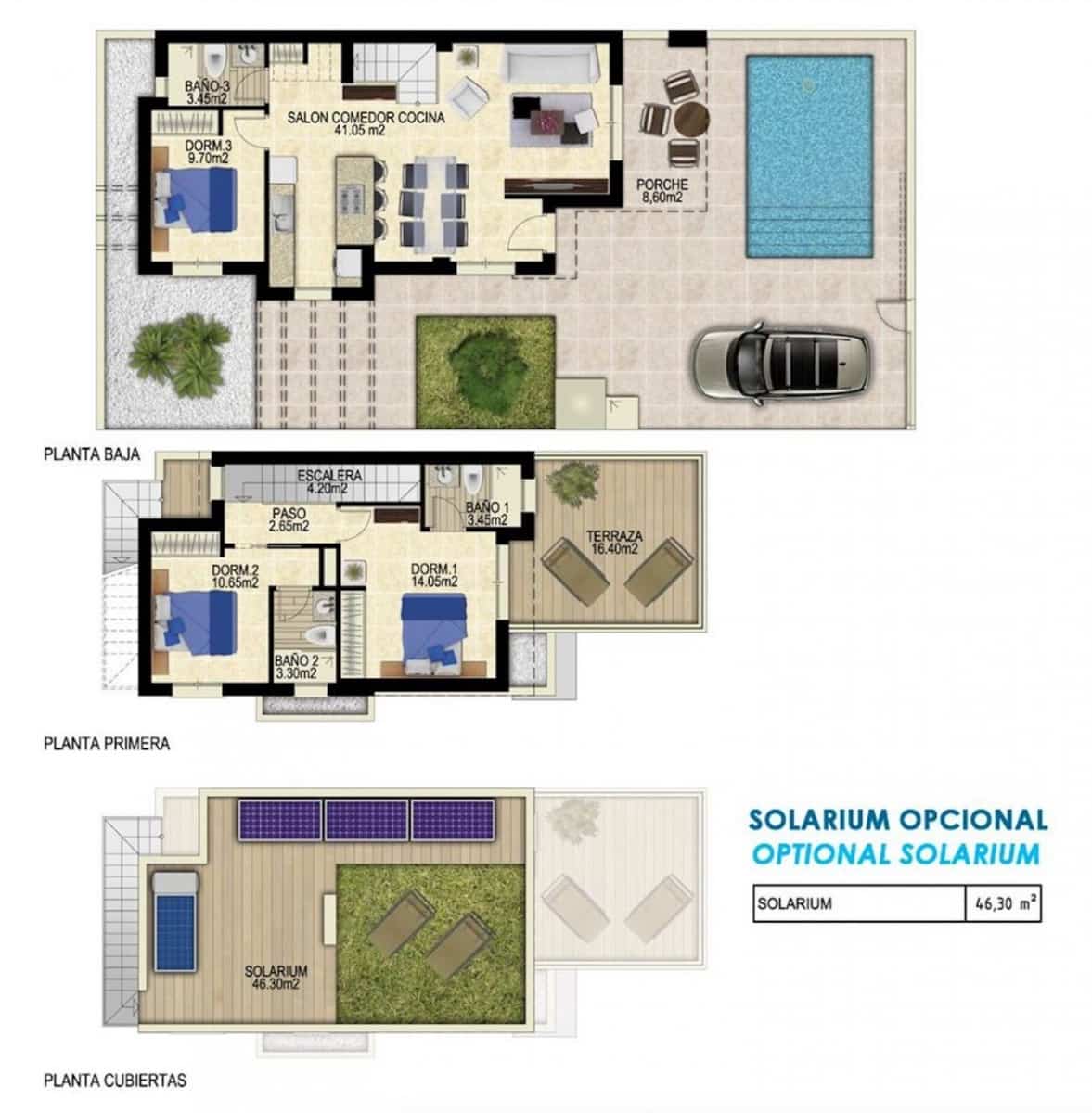 3 quarto Moradia para venda em Vistabella com piscina - 375 000 € (Ref: 9335209)