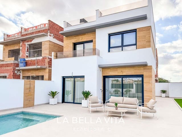 3 makuuhuone Rivitalo myytävänä paikassa Benijófar mukana uima-altaan - 449 000 € (Ref: 9335215)