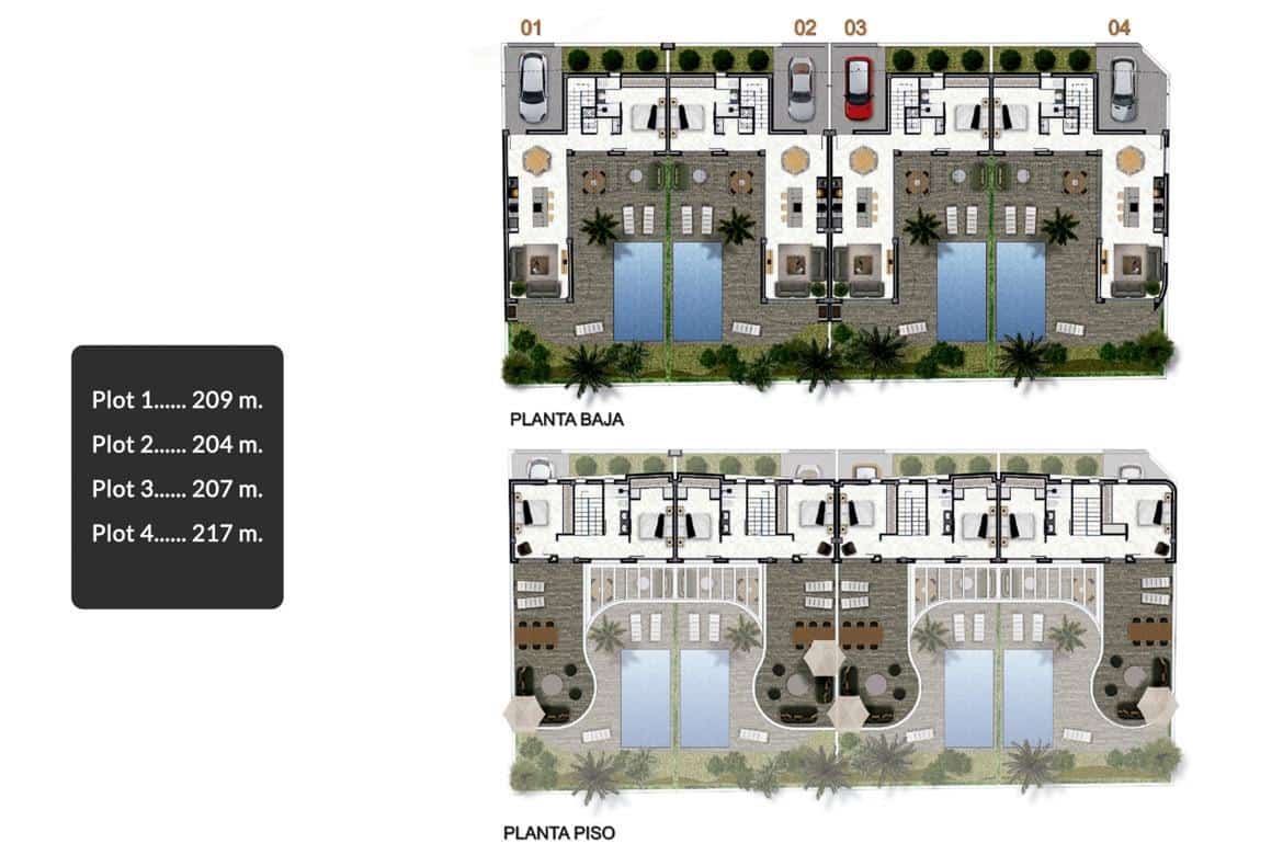 3 camera da letto Villetta a Schiera in vendita in Almoradi con piscina - 429.000 € (Rif: 9335217)