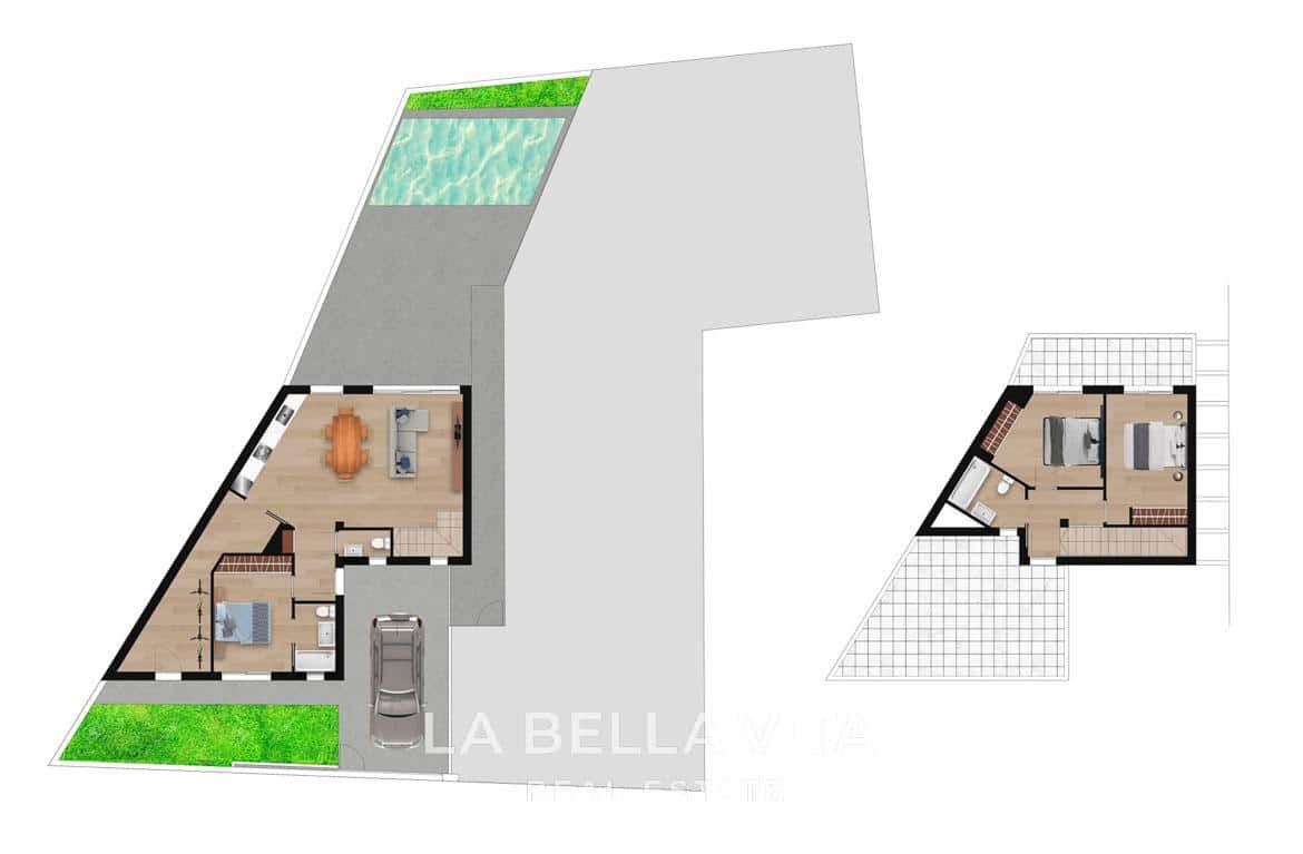 3 soveværelse Villa til salg i Los Cuarteros med swimmingpool - € 445.000 (Ref: 9335218)