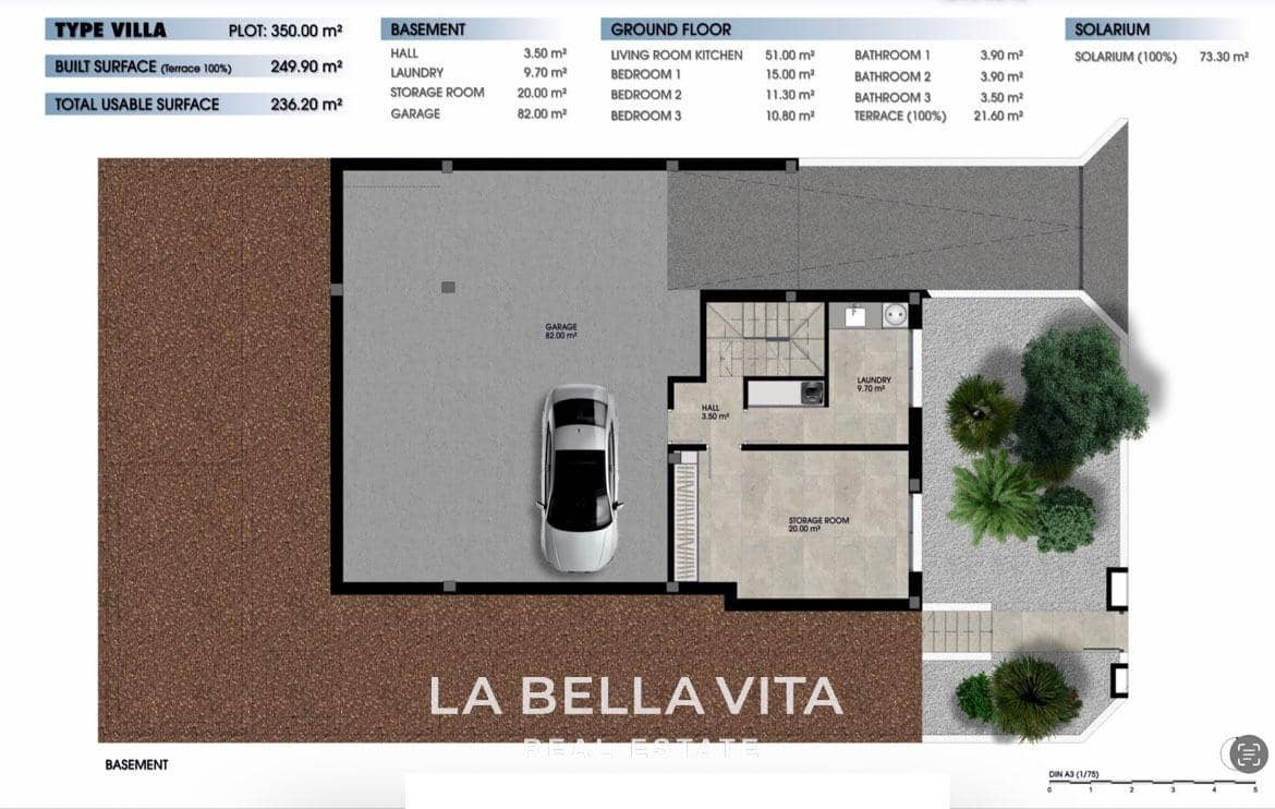4 chambre Villa/Maison à vendre à Los Alcazares avec piscine garage - 685 000 € (Ref: 9335225)