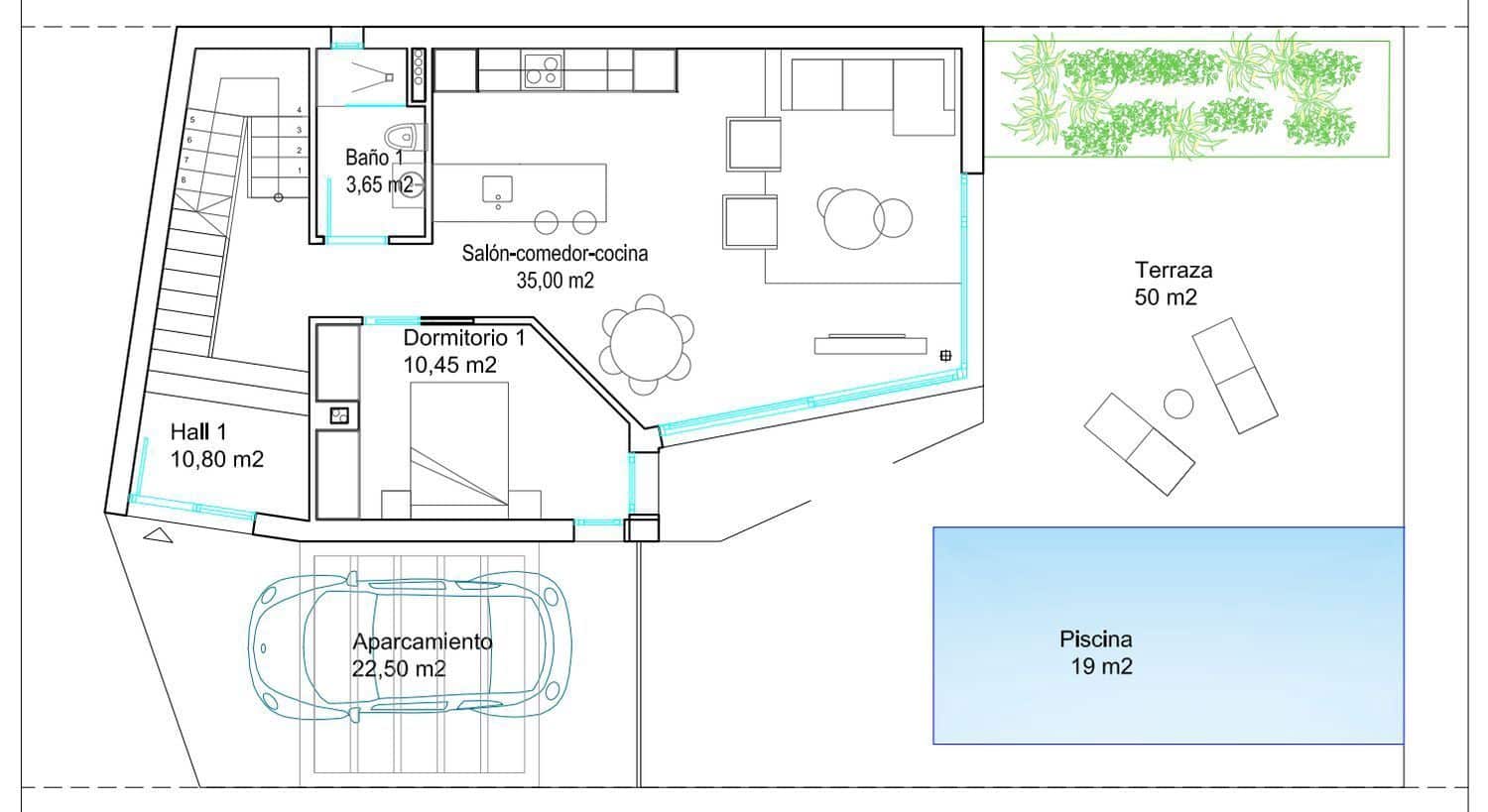 3 quarto Moradia para venda em Orihuela com piscina - 509 000 € (Ref: 9375225)