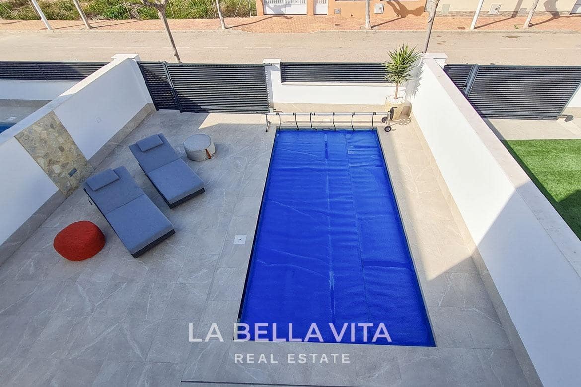 3 sypialnia Willa na sprzedaż w San Pedro del Pinatar z basenem - 439 000 € (Ref: 9375229)