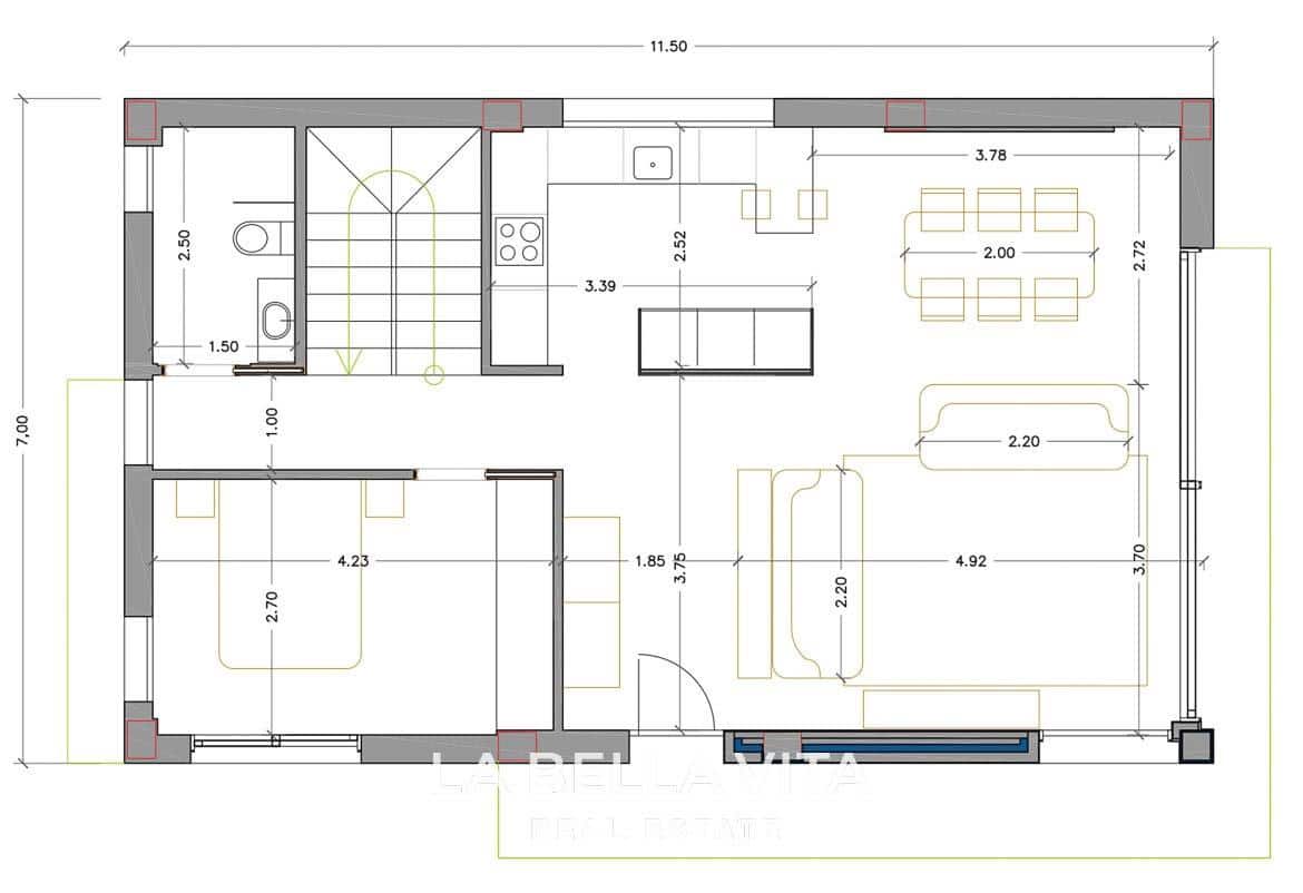 3 bedroom Villa for sale in San Miguel de Salinas with pool - € 649,000 (Ref: 9375235)