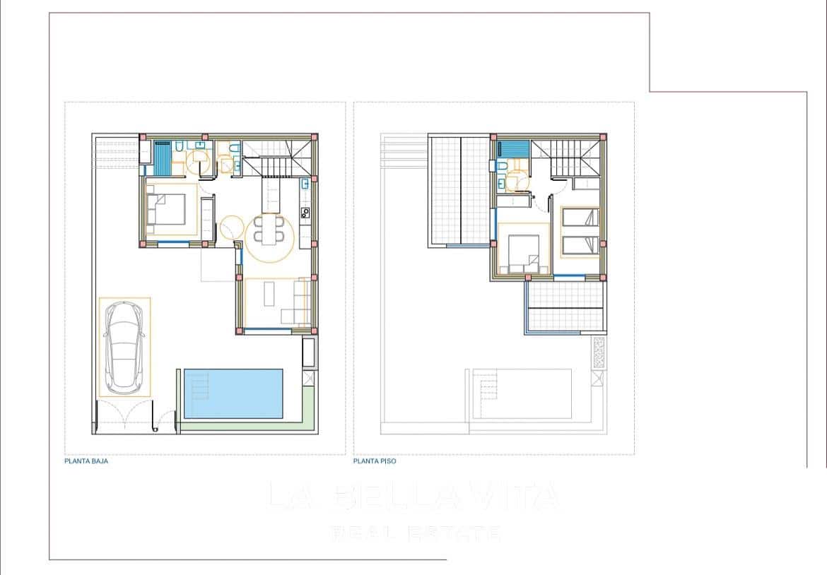 3 sovrum Villa till salu i San Fulgencio med pool - 345 000 € (Ref: 9452835)