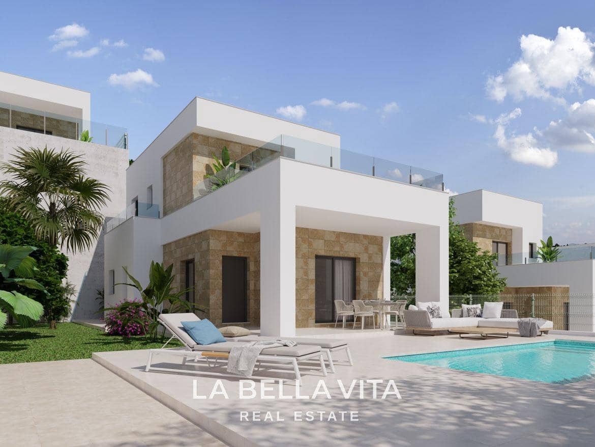 3 sypialnia Willa na sprzedaż w Polop z basenem garażem - 598 000 € (Ref: 9452839)