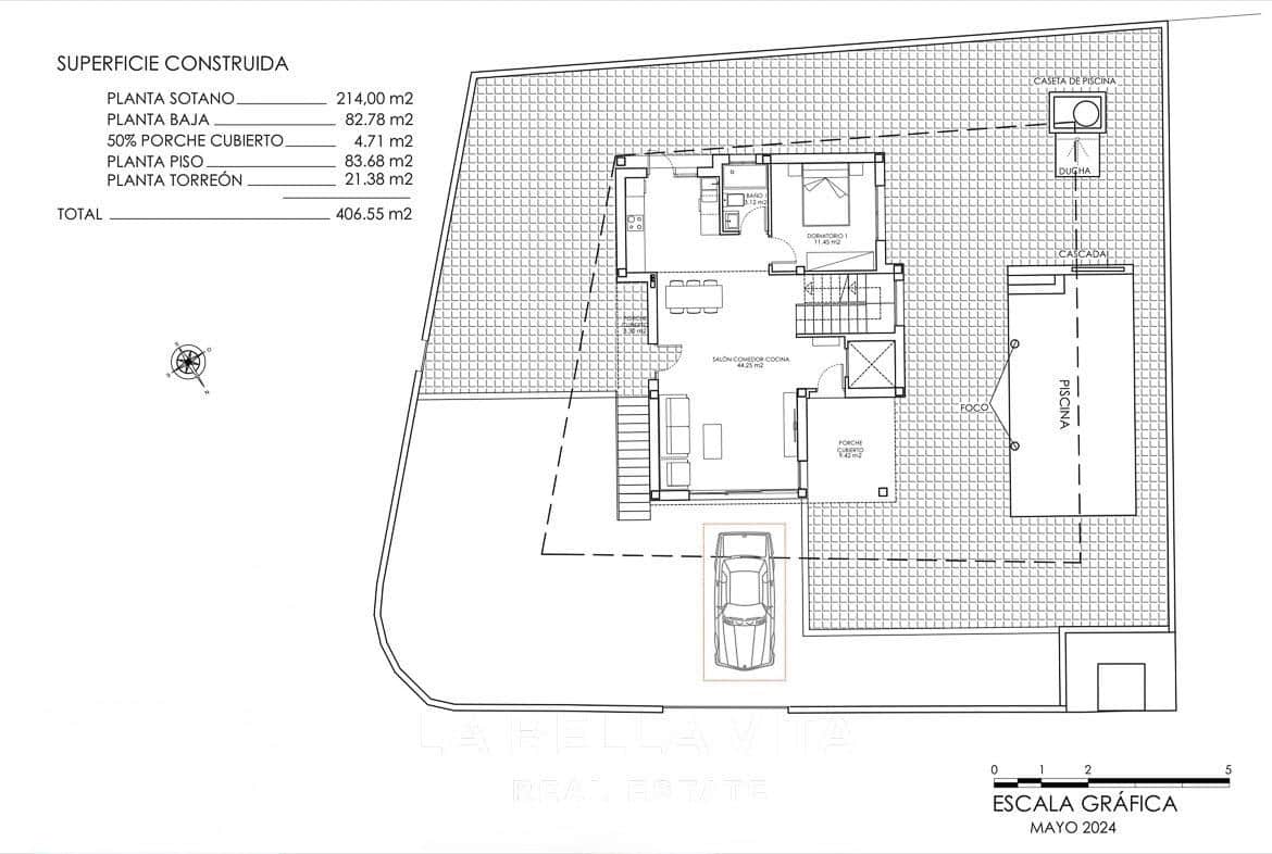 6 soverom Villa til salgs i Orihuela med svømmebasseng garasje - € 1 780 000 (Ref: 9533909)