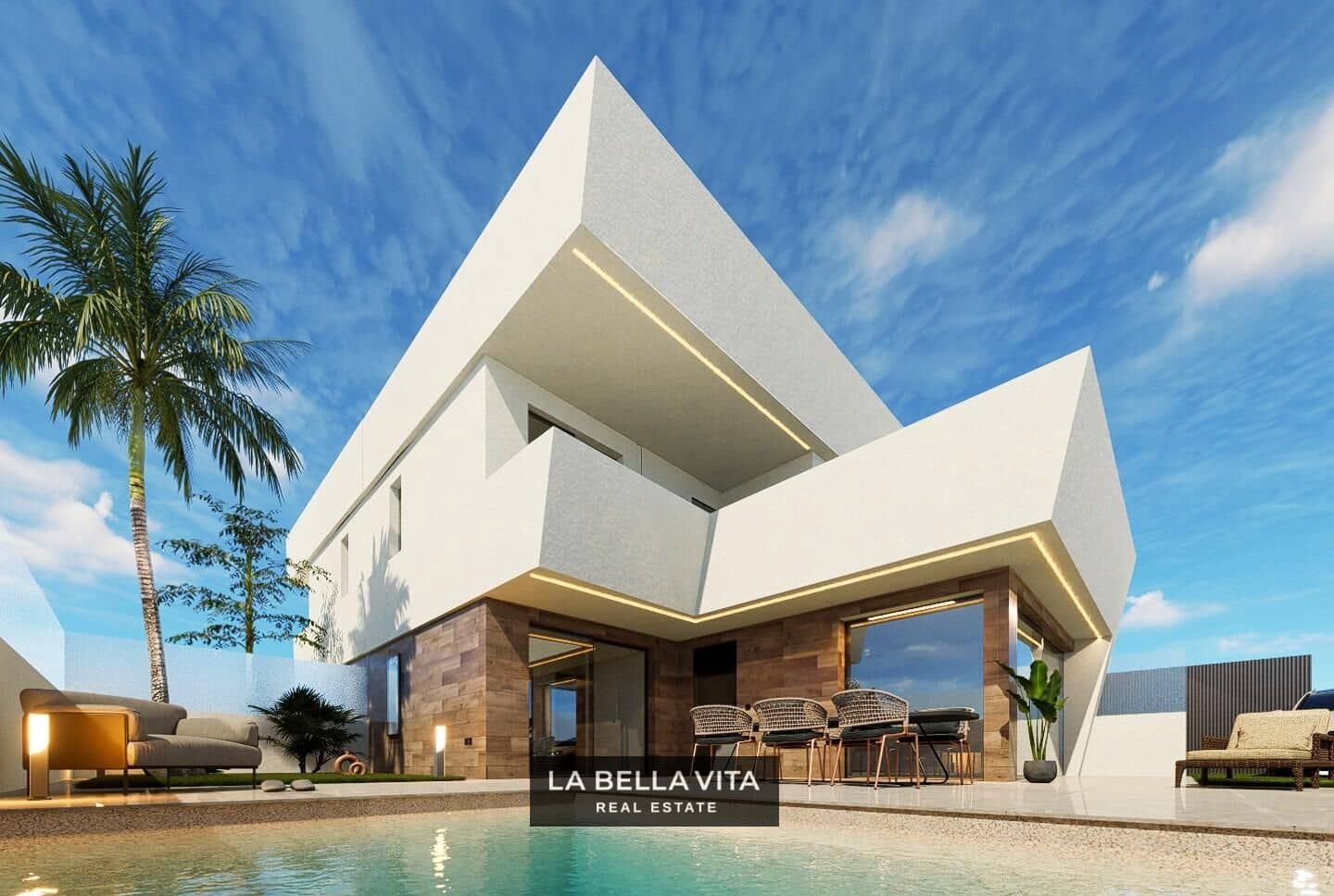 3 bedroom Villa for sale in San Pedro del Pinatar with pool - € 519,950 (Ref: 9640390)