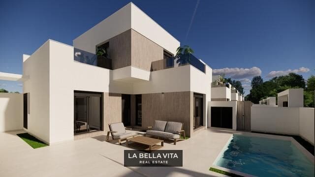 Chalet de 3 habitaciones en San Fulgencio en venta con piscina - 365.000 € (Ref: 9640394)