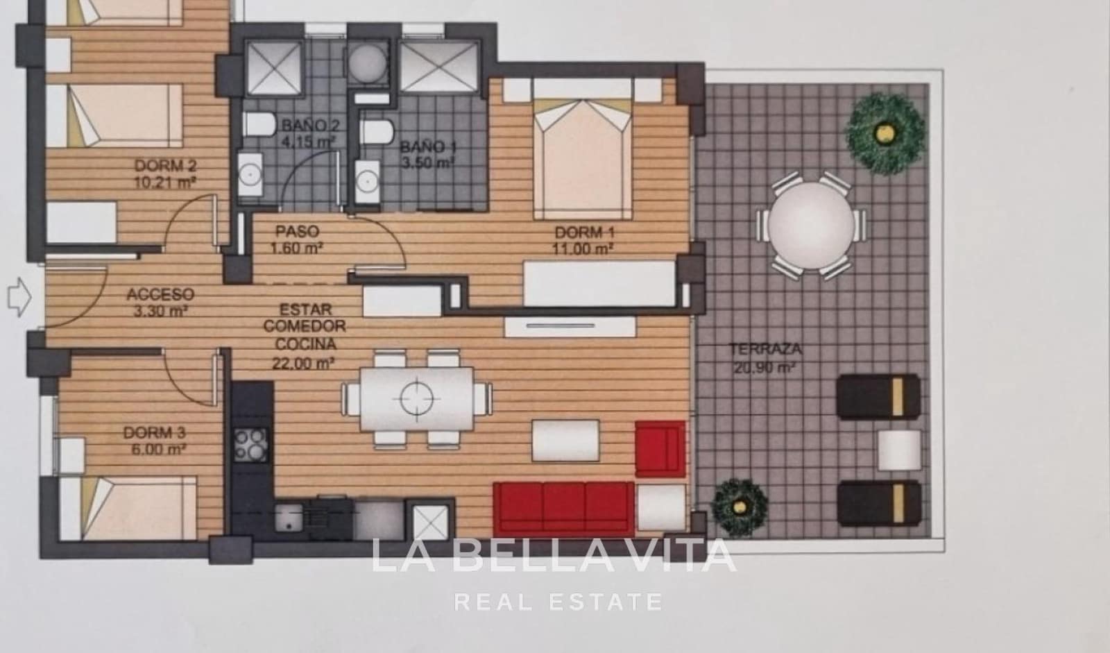 3 quarto Apartamento para venda em Villamartin com piscina garagem - 299 000 € (Ref: 9812289)