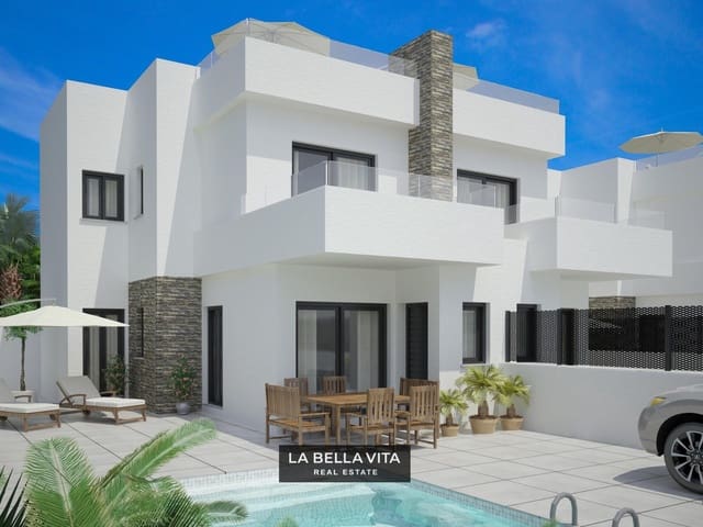 3 quarto Moradia Geminada para venda em Vistabella, Orihuela com piscina - 395 000 € (Ref: 9900210)