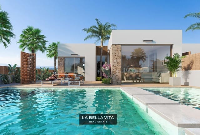 3 soveværelse Villa til salg i Las Lomas de Rame - Bahía Bella, Los Alcázares med swimmingpool - € 555.000 (Ref: 9900211)