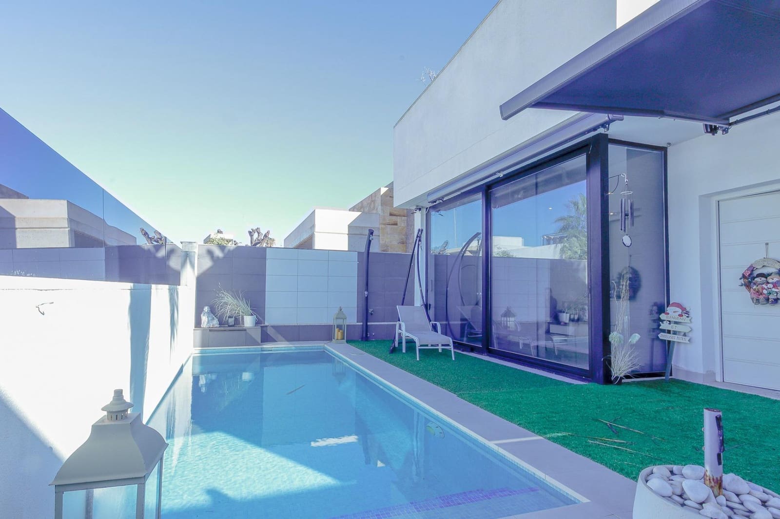 2 camera da letto Villa da affittare in San Pedro del Pinatar con piscina - 1.600 € (Rif: 10017690)