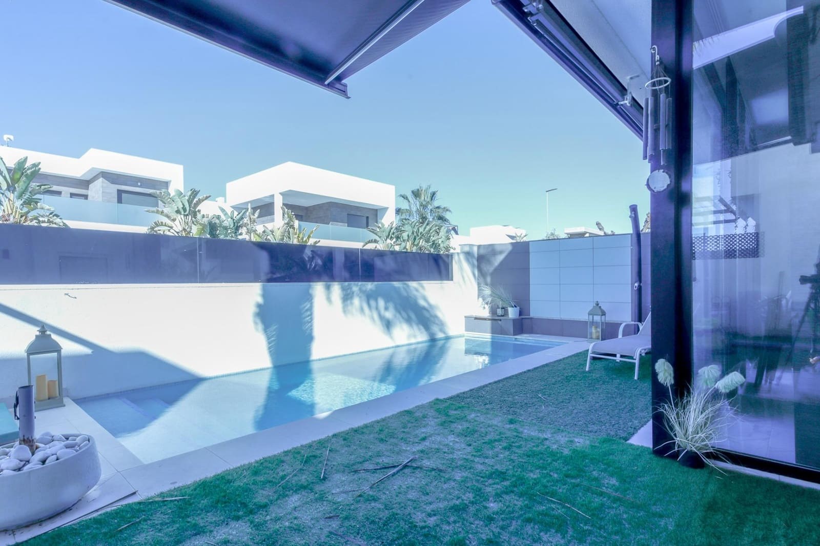 2 camera da letto Villa da affittare in San Pedro del Pinatar con piscina - 1.600 € (Rif: 10017690)