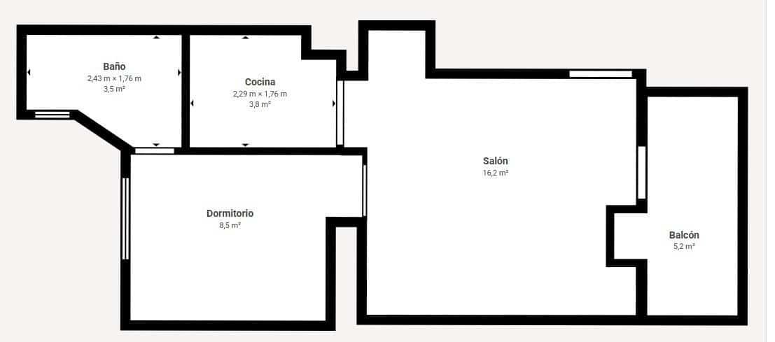 1 quarto Apartamento para venda em Torrevieja com piscina - 159 900 € (Ref: 10043212)