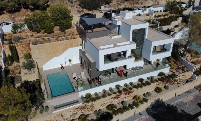 4 chambre Villa/Maison à vendre à Altea avec piscine - 2 135 000 € (Ref: 10047529)