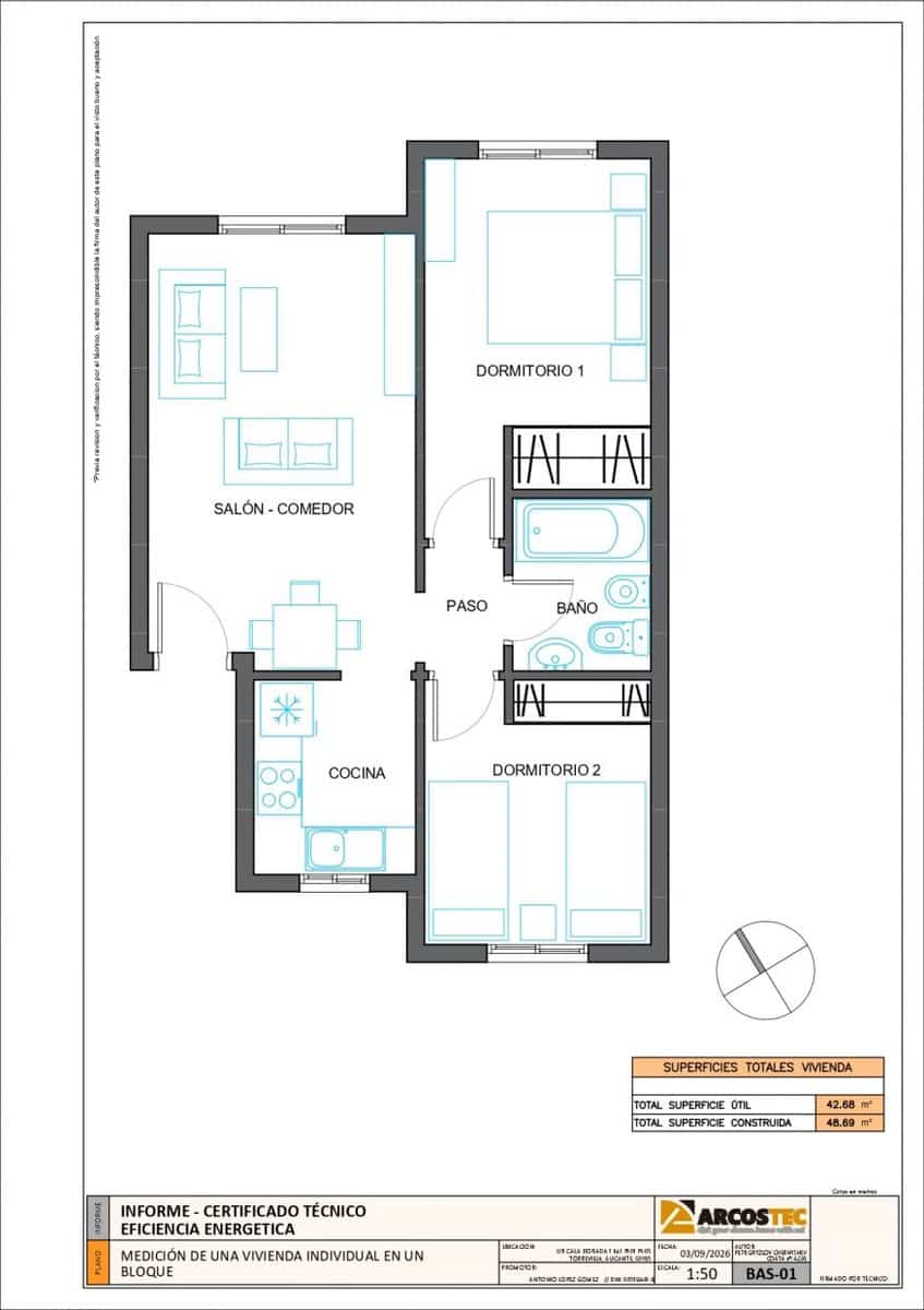 2 bedroom Apartment for sale in Punta Prima with pool - € 169,000 (Ref: 10050356)