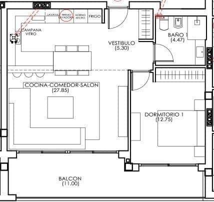 Apartamento de 1 habitación en Torrevieja en venta - 255.000 € (Ref: 10051841)