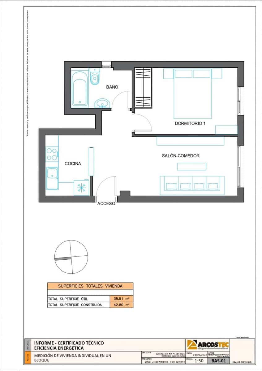 1 chambre Appartement à vendre à Punta Prima avec garage - 145 000 € (Ref: 10142583)