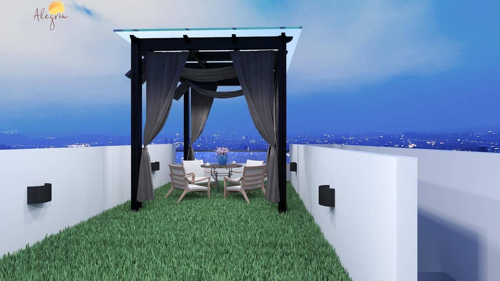 2 soveværelse Penthouse til salg i Torre del Moro med swimmingpool - € 239.900 (Ref: 8534086)